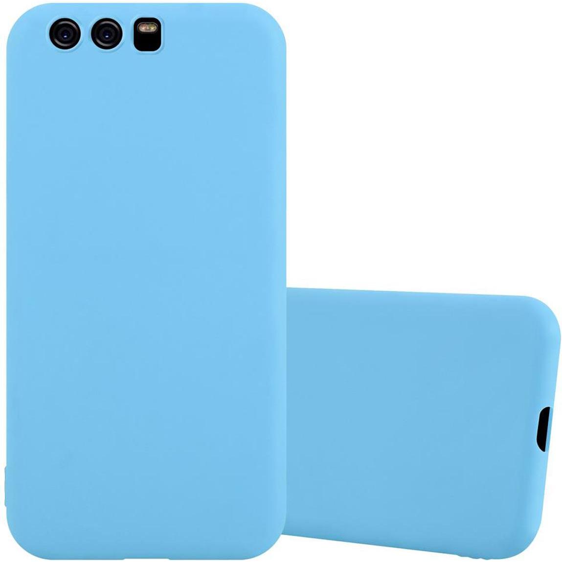 Cadorabo TPU Candy Cover (Huawei P10), Smartphone Hülle, Blau