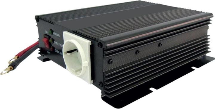 RND Onduleur DC/AC 24V 600W Prise de type F (CEE 7/3) avec contact de protection