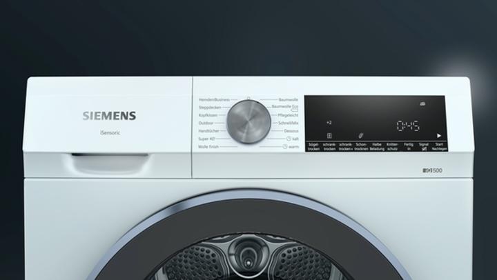 Produktbild Siemens WQ 41 G20 G0 Wärmepumpen Trockner A++ 9kg weiss (9 kg, Rechts)