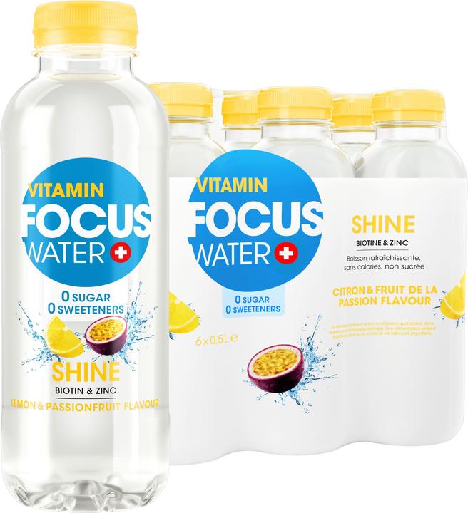 Produktbild Focuswater Shine (12 x 50 cl)