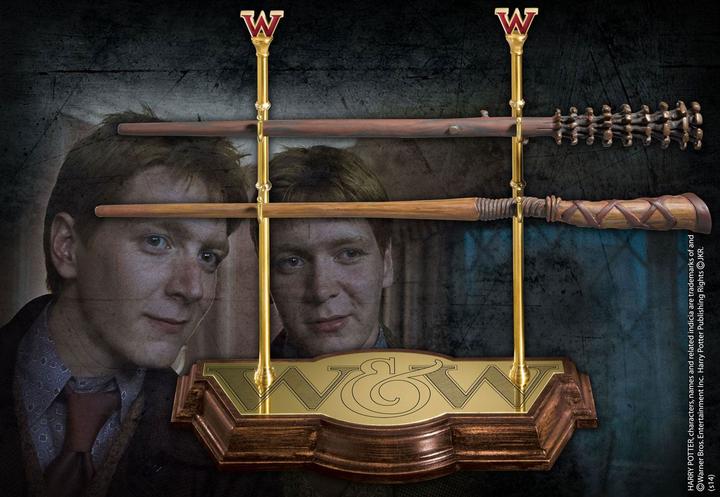 Produktbild Noble Collection Harry Potter Zauberstab-Kollektion der Weasley Zwillinge