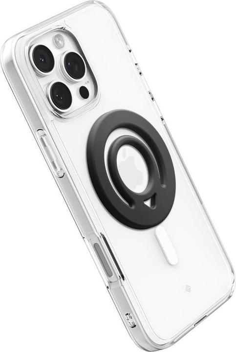 Actual product image Spigen MagSafe Mobile Accessories Dual Pop Silicone Phone Holder (MagFit) Black