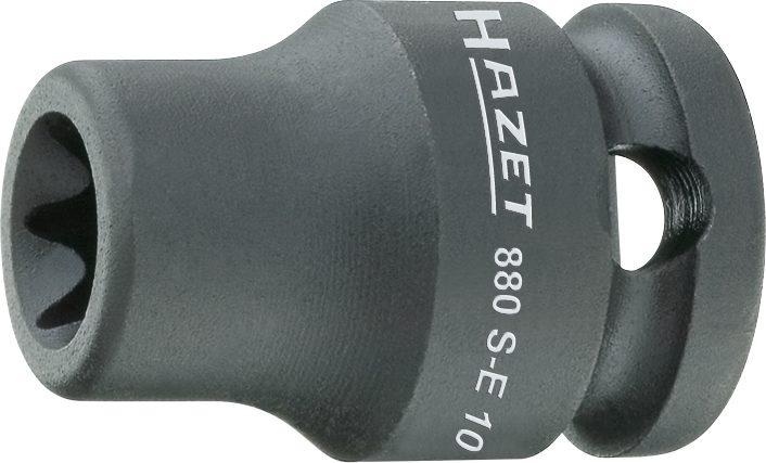 Produktbild HAZET Schlag-, Maschinenschrauber Steckschlüsseleinsatz ∙ TORX 880S-E10 ∙ Vierkant10 mm (3/8 Zoll)… (3/8")