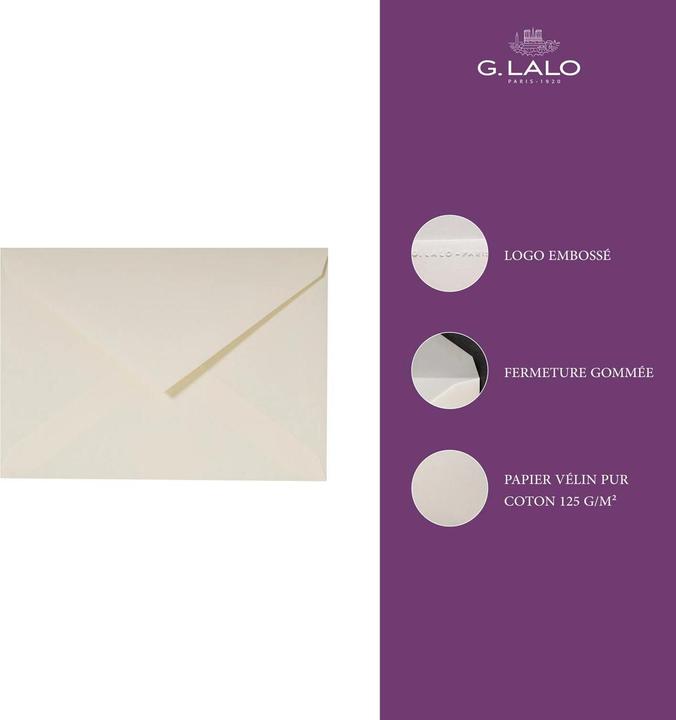 Actual product image Clairefontaine Lalo envelopes (1x)
