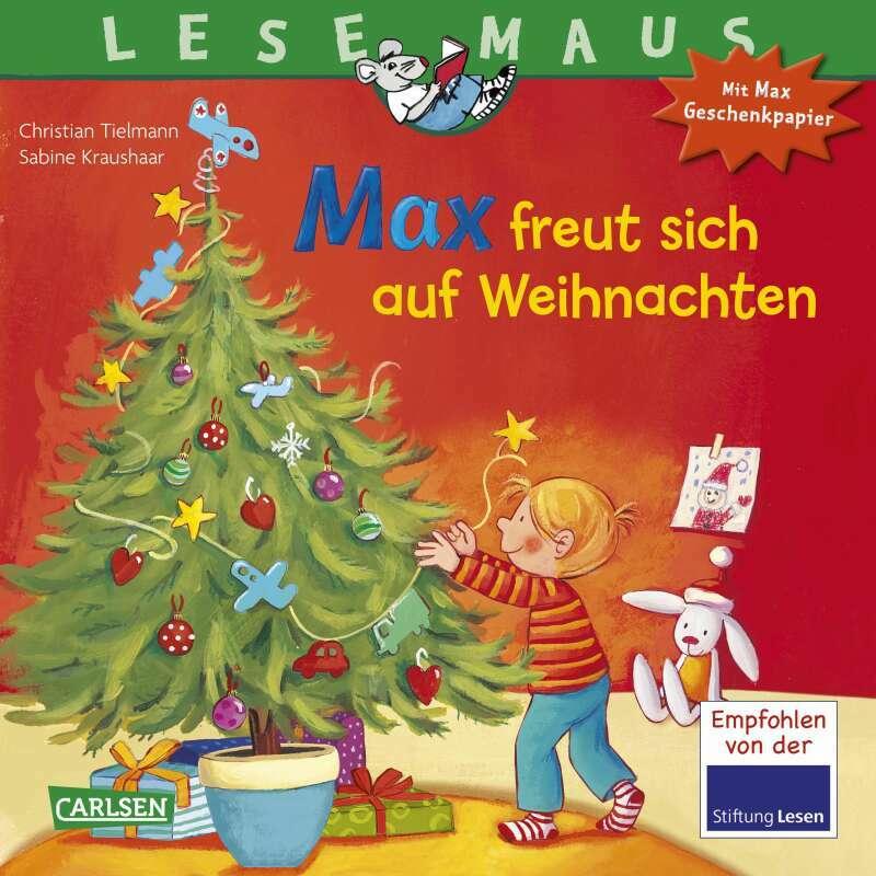 Carlsen LESEMAUS 130: Max freut sich auf Weihnachten