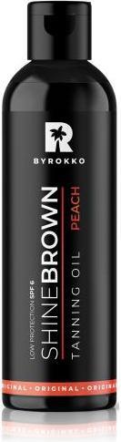 Produktbild Byrokko Shine Brown Premium Tanning Accelerator Peach Oil SPF6 150ml (Bis SPF 10, 150 ml)