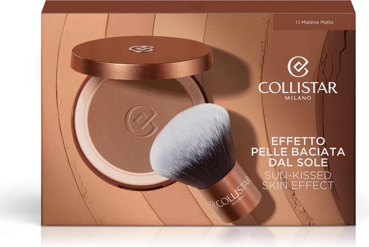 Produktbild Collistar Terra Tanning Bed Effect Silk 1.1 Maldives Matte with Kabuki Brush (Selbstbräunungstuch)