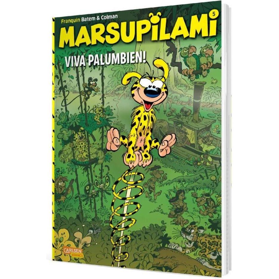 Marsupilami, Band 5: Viva Palumbien!, Belletristik von André Franquin