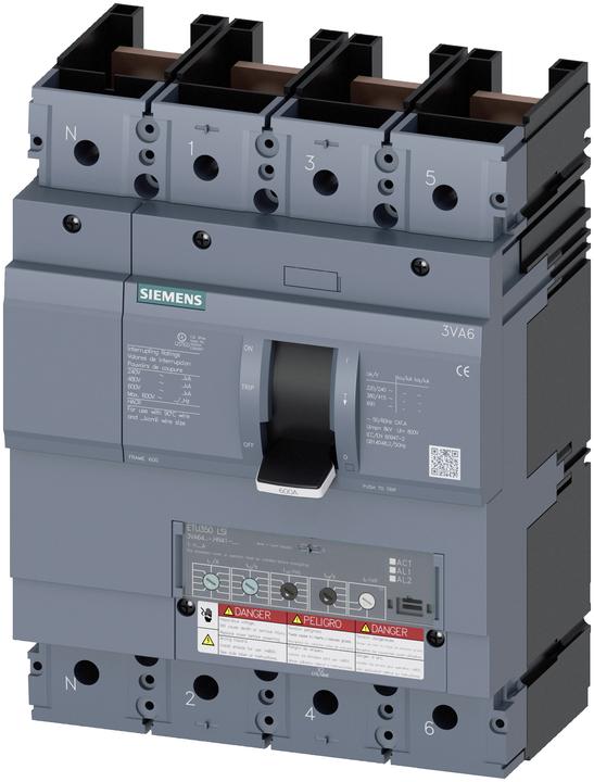 Immagine prodotto Siemens Interruttore automatico 400A 4p 150-400A/In 3VA6440-5HN41-2AA0