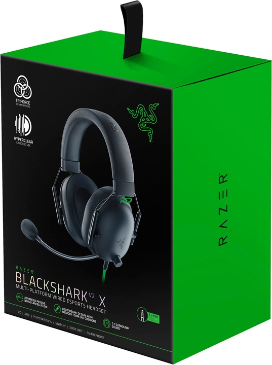 Actual product image Razer Blackshark V2 X (Cable)