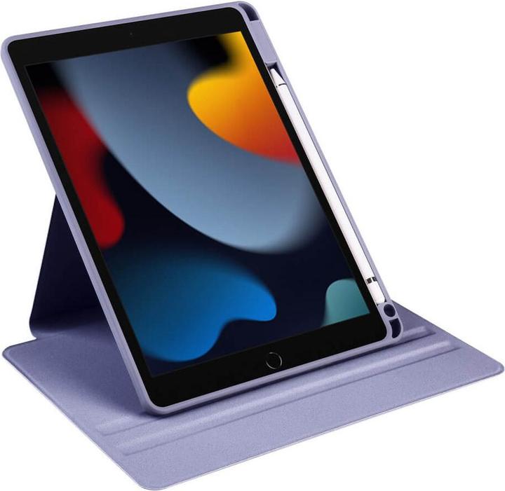 Produktbild Cover-Discount iPad 10.2 - 360-Grad Hülle violett (Apple iPad 2019 (7. Gen), Apple iPad 2020 (8. Gen), Apple iPad 2021 (9. Gen))