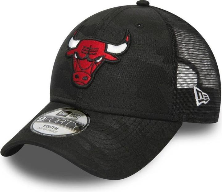 Actual product image New Era 9Forty Kids Trucker Cap - Chicago Bulls camo Child