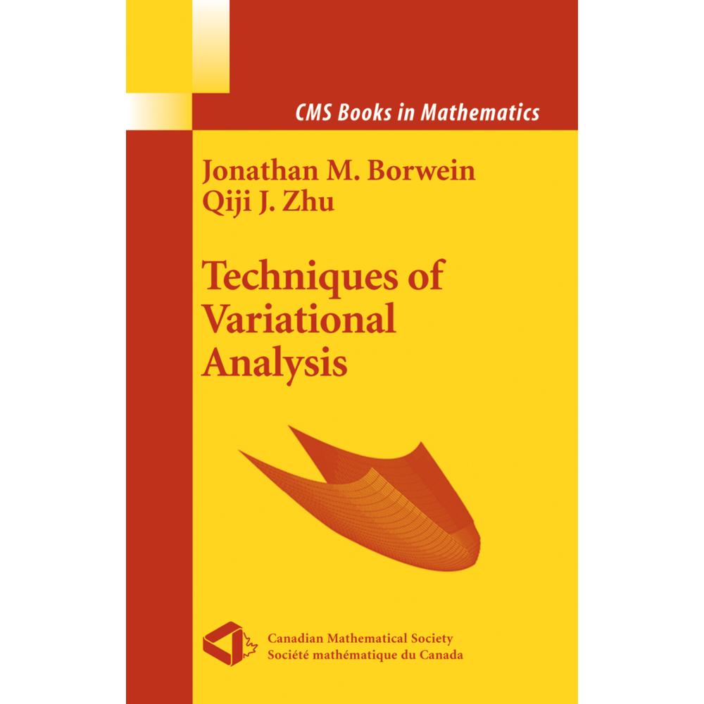 Techniques of Variational Analysis, Fachbücher von Jonathan Borwein, Qiji Zhu