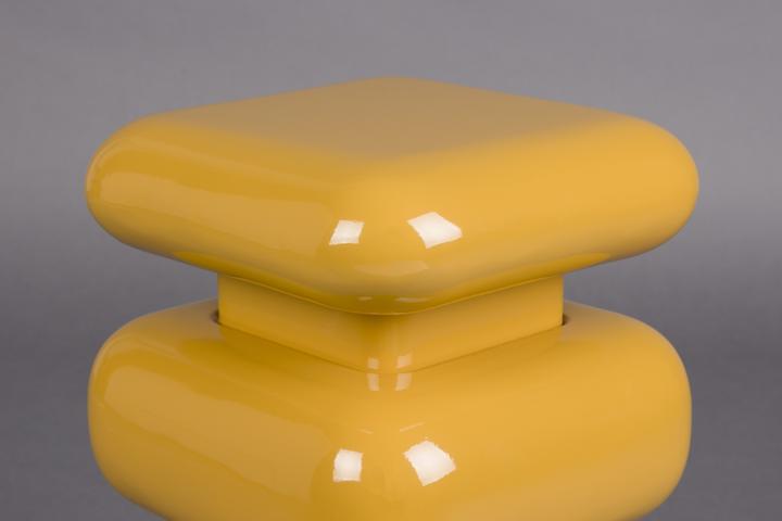 Image du produit Dutchbone Stool Stubby Ochre Yellow