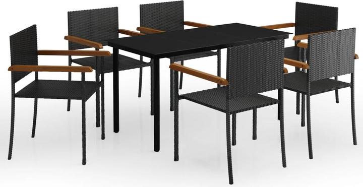 Produktbild vidaXL Garten Essgruppe