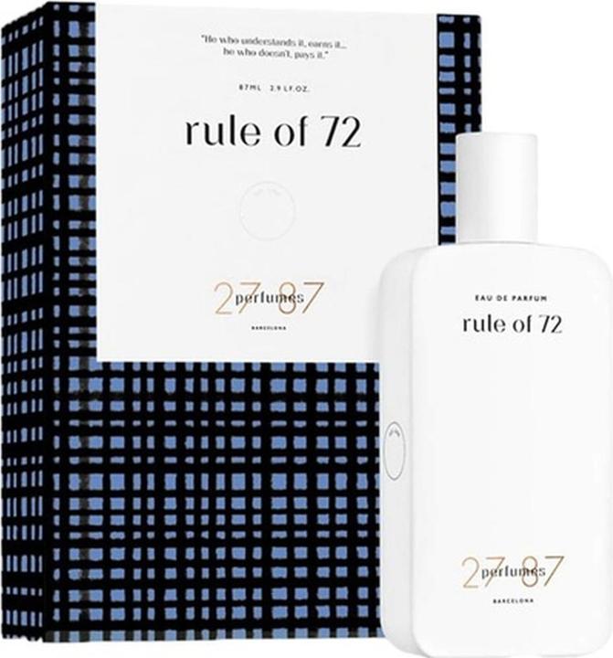 27 87 Perfumes Eau De Parfum 27 87 Rule Of 72 87ml (Eau de Parfum, 87 ml)