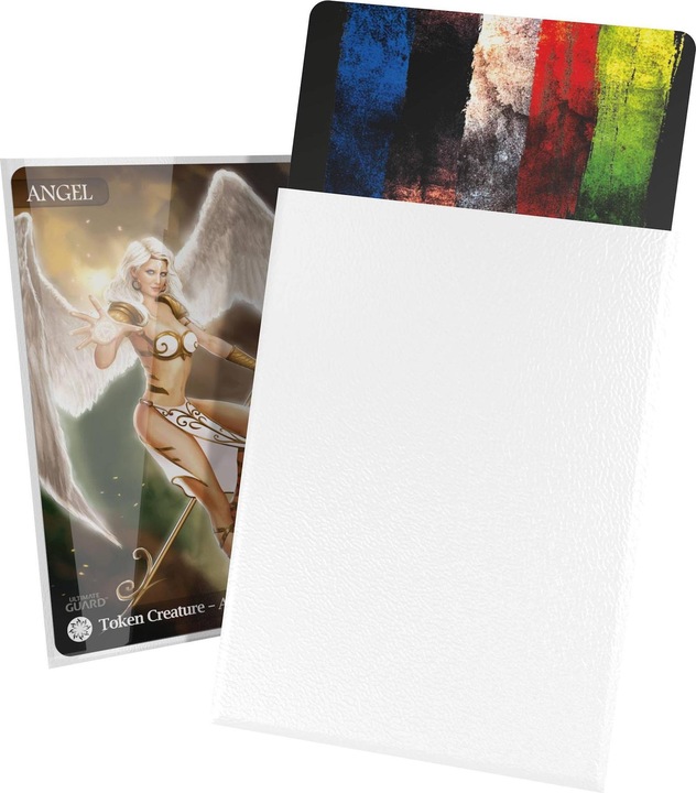 Actual product image Ultimate Guard Card Sleeve Cortex Sleeves Standard Size White 100