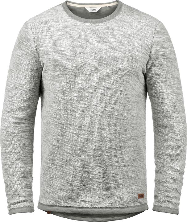 Immagine prodotto Solid Flocks Felpa Maglione Pullover Da Uomo Con Girocollo In Cotone 100% (XL)