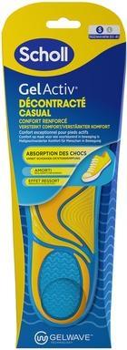Image du produit Scholl Semelles GelActiv pour chaussures de sport avec mousse à mémoire de forme et technologie GelWave