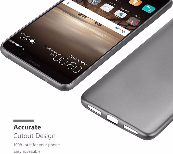 Produktbild Cadorabo TPU Matt Metallic Cover (Huawei Mate 9)