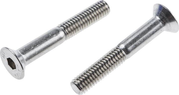 Produktbild RS PRO A2s/steel hex skt csk head screw,M6x40mm