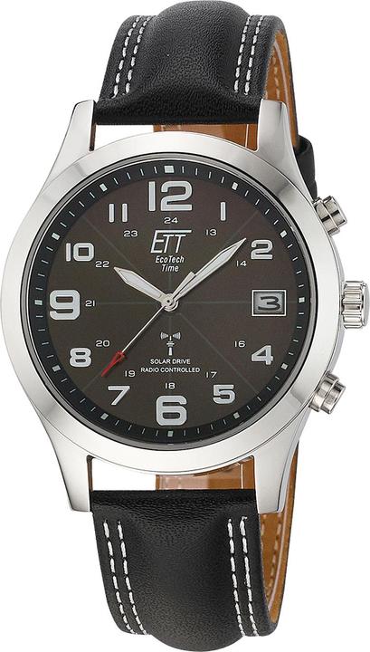 Produktbild ETT EGS-11488-22L Solar Drive Funkuhr Gobi (Analoguhr, Funkuhr, Mondphasenuhr, 41 mm)
