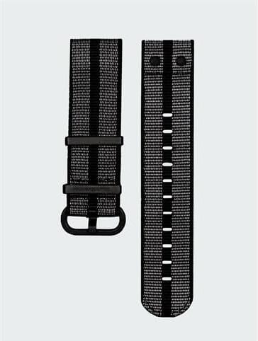 Actual product image Soundbrenner CORE Woven Nylon Strap, White (Nylon)