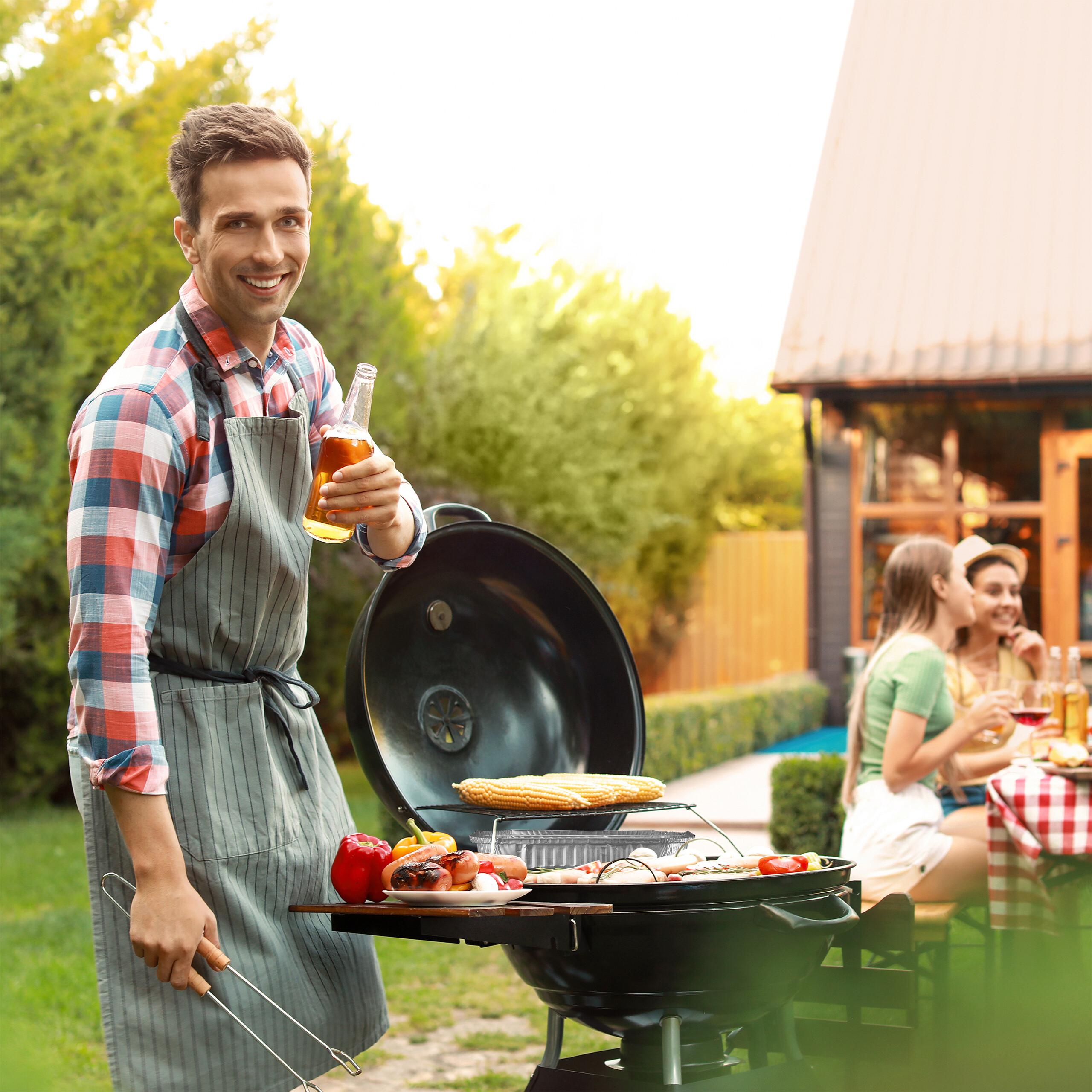 Thumbnail - Relaxdays, Grillgeschirr, 25x Aluschalen