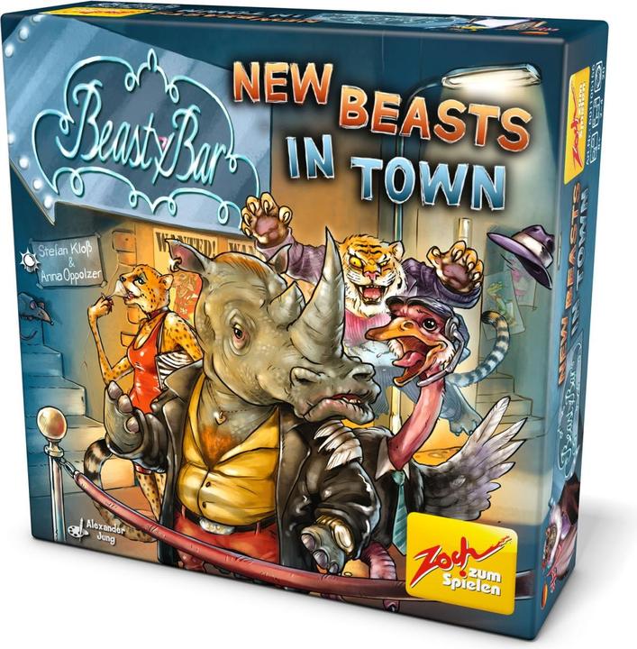 Immagine prodotto Zoch ZOC05156 - Beasty Bar: New Beasts in Town, gioco di carte, per 2-4 giocatori, età 8+ (Inglese, Italiano, Tedesco, Francese)