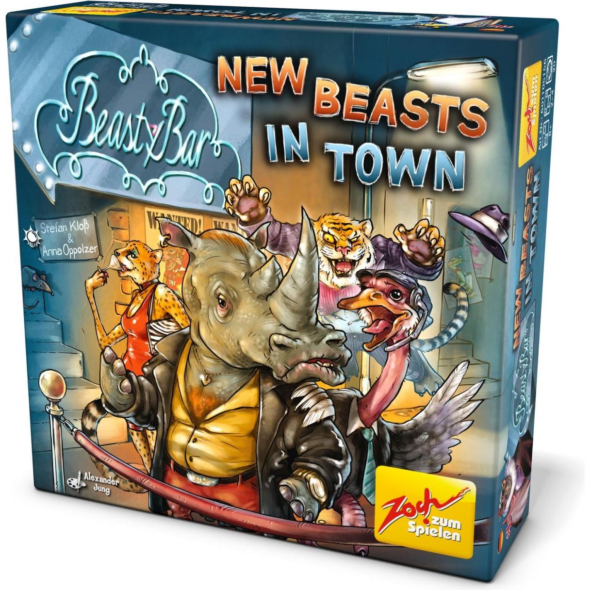 Zoch ZOC05156 - Beasty Bar: New Beasts in Town, Kartenspiel, für 2-4 Spieler, ab 8 Jahren (Englisch)