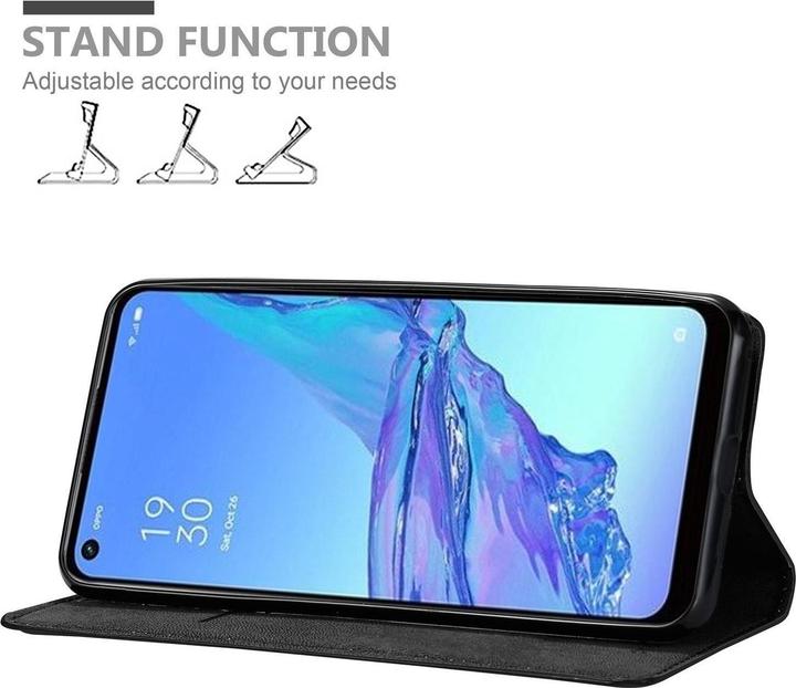 Actual product image Cadorabo Book Invisible Magnet Cover (Oppo A53)
