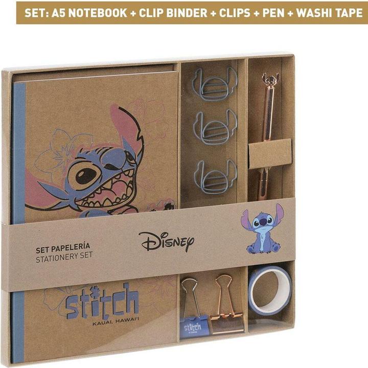 Image du produit Cerda Lilo & Stitch - Set de Papeterie (A5, Couverture rigide)