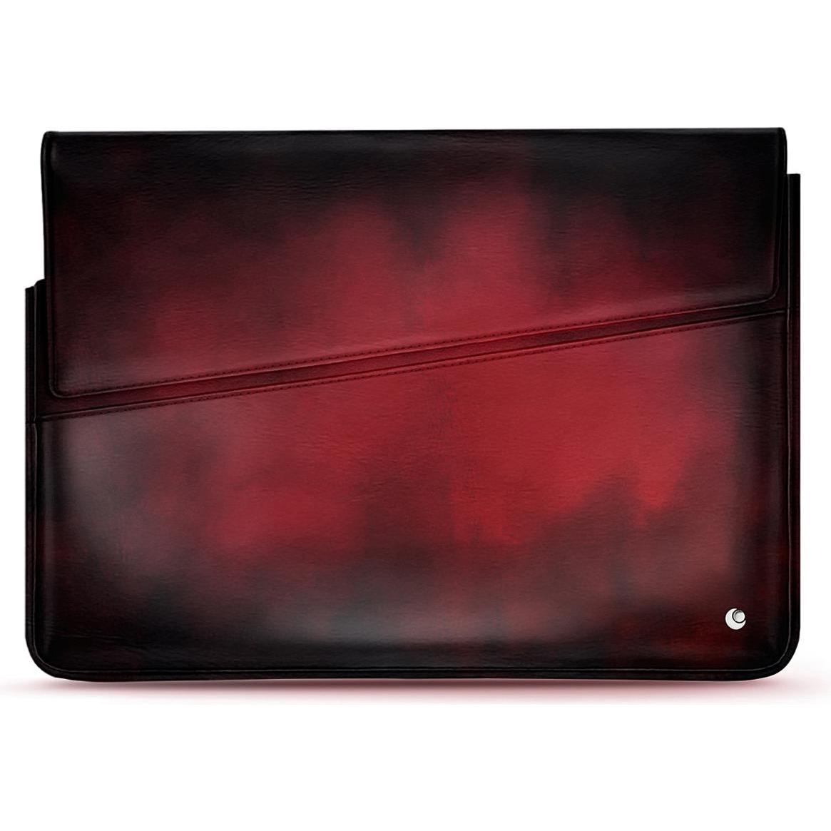 Noreve Lederhülle, Notebooktasche, Rot