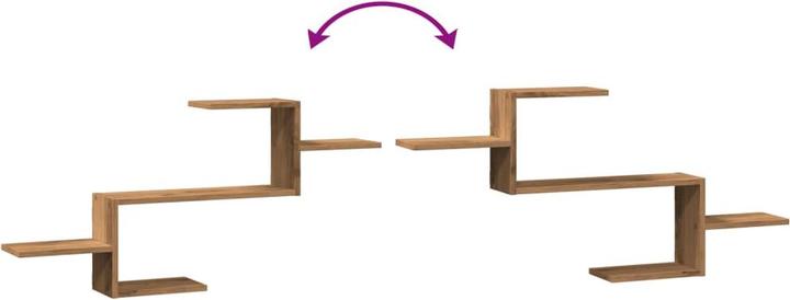 Actual product image vidaXL Wandregal (104 x 15 x 49 cm)