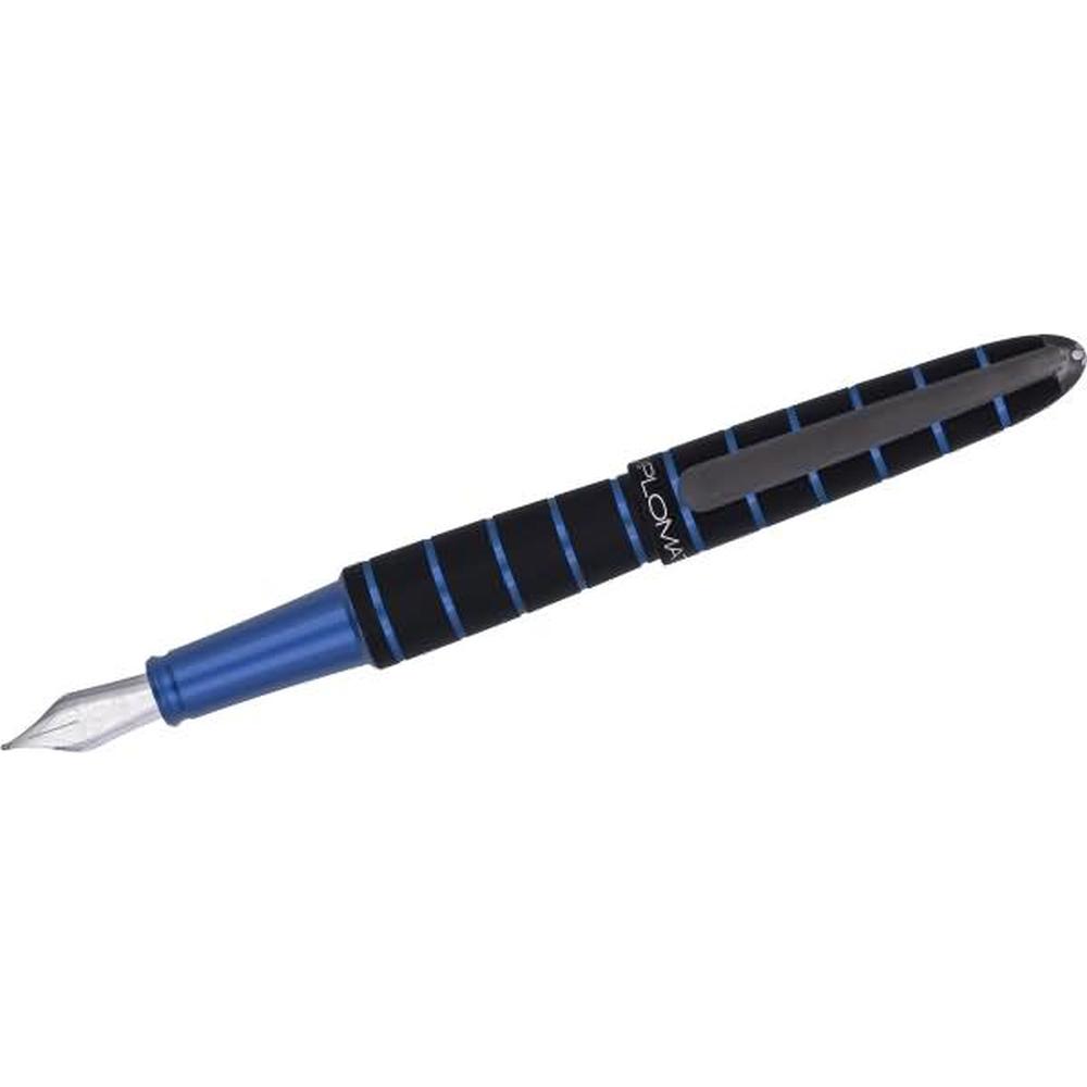 Diplomat, Schreibstifte, Füllhalter Elox ring schwarz/blau (Schwarz/Blau, 1 x)