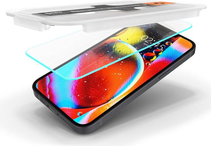 Productafbeelding Spigen Glass.tR EZ Fit (2 Stuk, Apple iPhone 14, Apple iPhone 13, Apple iPhone 13 Pro)