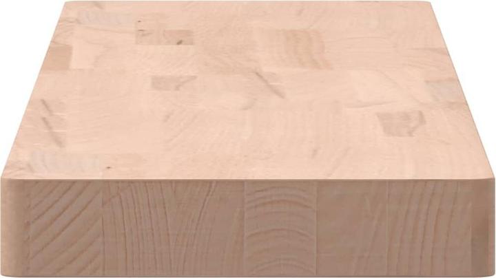 Image du produit vidaXL Wandregal 100x20x4 cm Massivholz Buche,Material: Massives (100 x 20 x 4 cm)