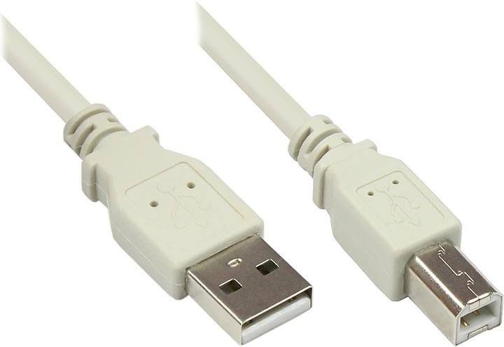 Immagine prodotto Exsys Cavo USB da USB (M) a USB tipo B (M) (3 m, USB 2.0)