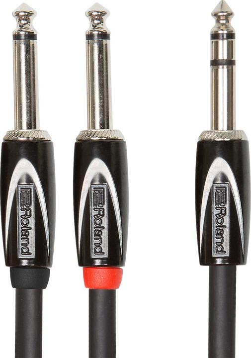 Produktbild Roland 6.3mm TRS to 2 x 6.3mm Audio Cable, 1.5m (1.50 m)