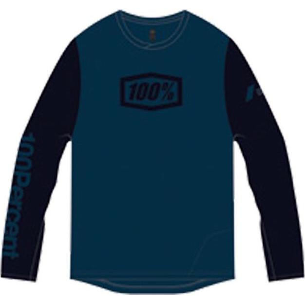 Thumbnail - 100%, Herren, Velotrikot, Airmatic Long Sleeve Jersey (S), Blau, S