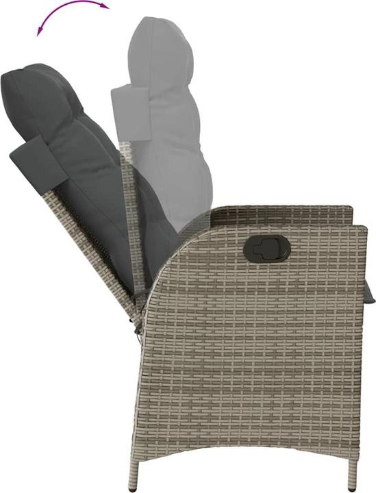 Produktbild vidaXL Garten Essgruppe (160 x 80 x 74 cm)
