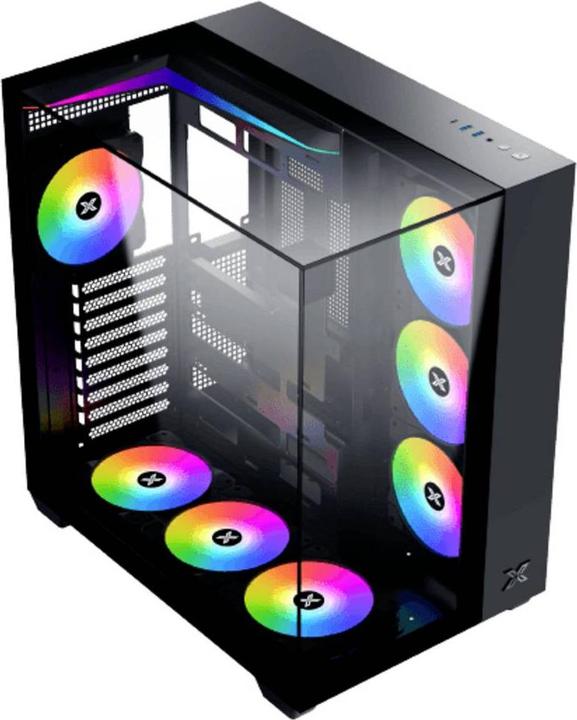Immagine prodotto Xigmatek Aqua V Noir - MT/Sans Alim/ATX (ATX, mATX, Mini-ITX)