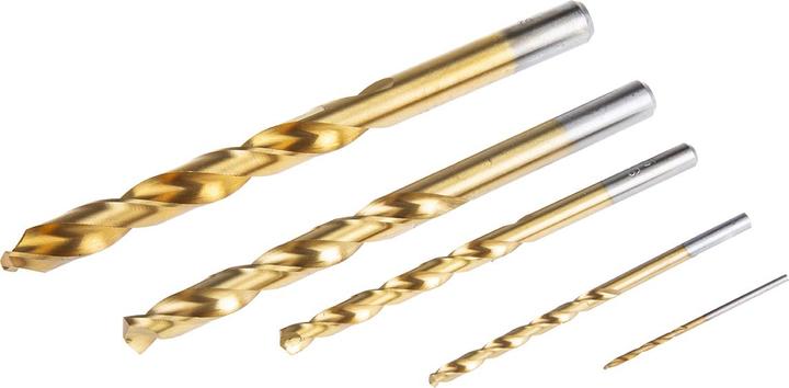 Actual product image RS PRO 170 pcs,jobber drill set,HSS-tin coated (10 mm)