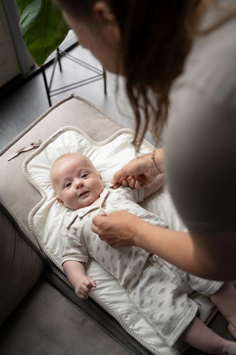 Actual product image Baby's only Babys Only changing mat Sense, pebble grey
