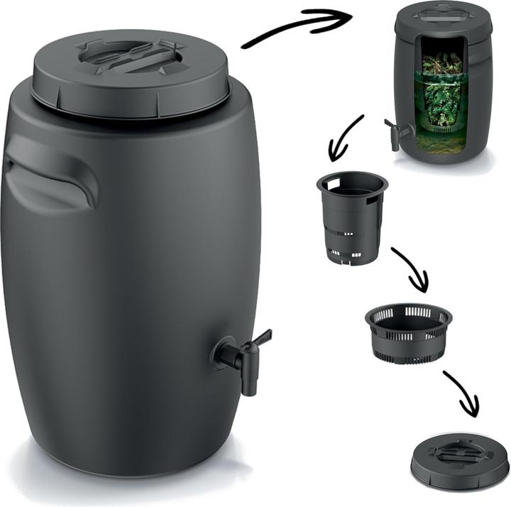 Produktbild Botle Komposteimer mit Zapfhahn (25 l)