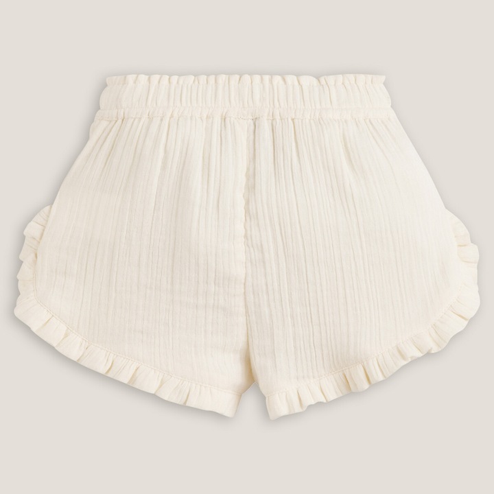 Immagine prodotto La Redoute Collections Pantaloncini con balza ricamata e fodera in mussola (86)