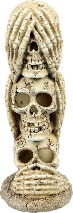 Actual product image EBI Aqua Della Hear, See and Speak/No Evil Skulls (Embellishment, other items)