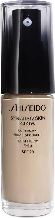 Actual product image Shiseido Synchro Skin Glow Luminizing Fluid Foundation (#G3)