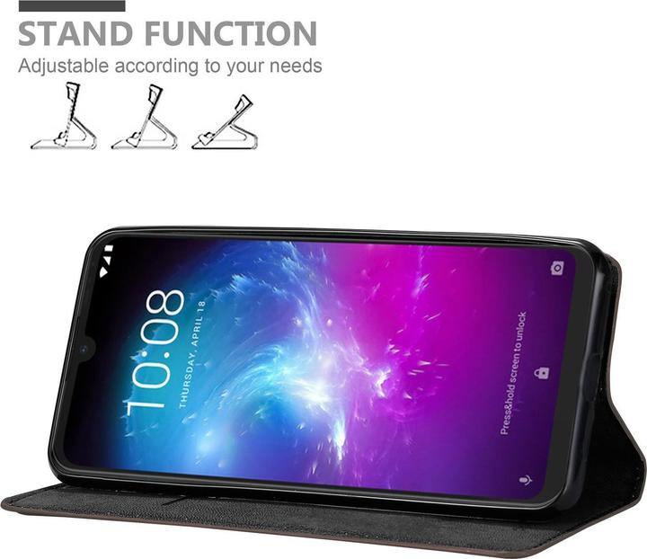 Actual product image Cadorabo Book Invisible Magnet Cover (ZTE Blade A7)