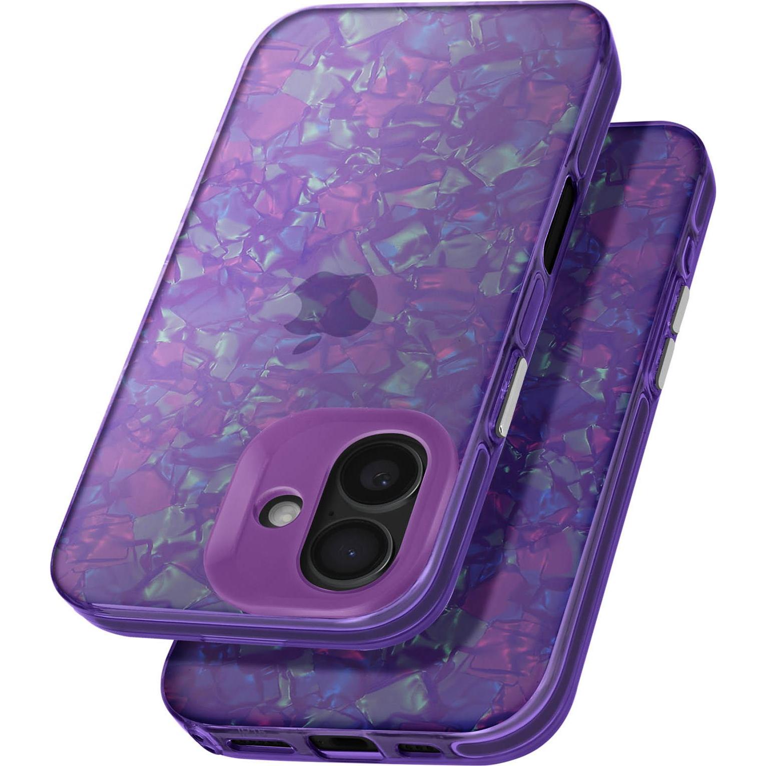 Thumbnail - Avizar GlitterGlow Case (Apple iPhone 16 Plus), Smartphone Hülle, Violett